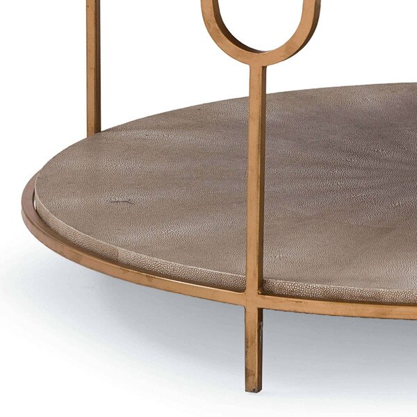 Vogue Shagreen Cocktail Table
